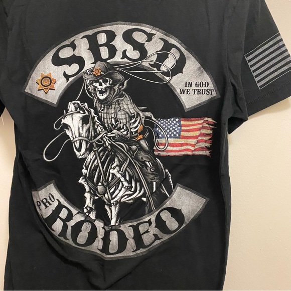 Midnight Platoon Other - Midnight Platoon Womens Graphic  T Shirt S SBSD San Bernardino Sheriffs Rodeo CA